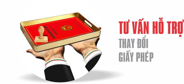 thay đổi giấy phép kinh doanh